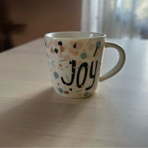 Starbucks Demi Espresso Holiday Joy Cup 3oz w/ Confetti 3" x 2 1/4" - 2017